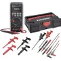 Voltcraft VC-831 True RMS Digitalmultimeter-Set mit T-Loc Systainer, Messleitungen, Krokodilklemmen, Hakenklemmen und K-Typ-Temperaturfühler 3342859+2181316+1674350+167435