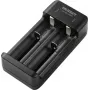 VOLTCRAFT VC-BC-2100 Universal-Rundzellenladegerät für NiMH/NiCd- und Li-Ion-Akkus (AA, AAA, AAAA, C, 10440, 14500, 18650, 21700, 26650, 26700 und mehr) VC-17666030