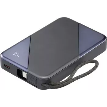 VOLTCRAFT VC-PBP2535CB Powerbank 10000 mAh USB PD 3.0 Li-Ion Schwarz mit Statusanzeige VC-17288095