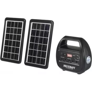 VOLTCRAFT VC-PS15000-Solar VC-14297675 Solar-Powerbank 15000 mAh mit 3 W Solarpanel