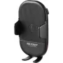 VOLTCRAFT VC-Qi-WCM15 Qi Wireless Auto-Lüftungshalterung für Handy, 15W Schnellladung, 55-89mm, Automatische Klemmung, Schwarz