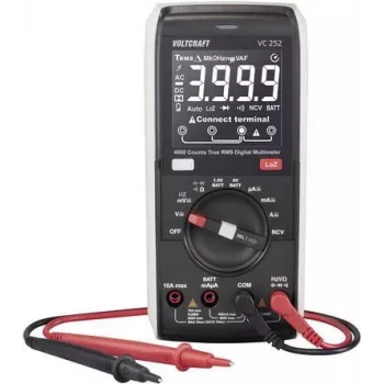 VOLTCRAFT VC252 Digitalmultimeter CAT III 600 V, 4000 Counts VC-12884305