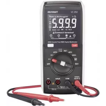 VOLTCRAFT VC292 True RMS Digitalmultimeter CAT III 600 V 6000 Counts VC-12884315