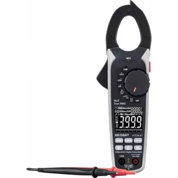 VOLTCRAFT VC538 Digitales Zangenmessgerät True RMS 6000 Counts CAT III 600V CAT II 1000V VC-16044235
