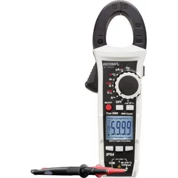 VOLTCRAFT VC740 Digitales Zangenmessgerät, True RMS, 600 A, ISO kalibriert, IP54, CAT IV 600 V VC-8473105