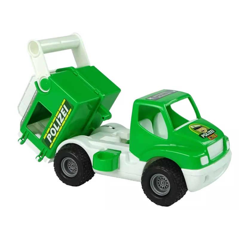 WADER POLESIE Polizeiauto ConsTruck Grün 41906