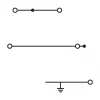 WAGO 2203-7545 3-Leiter Installationsklemme mit Push-in CAGE CLAMP, L/L/PE, grau/grün-gelb