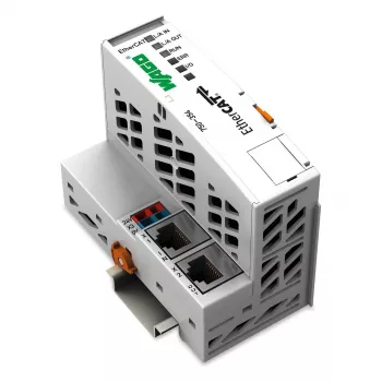 WAGO 750-354 EtherCAT Fieldbus Koppler, 100 Mbit/s, 24 VDC, DIN-Schiene