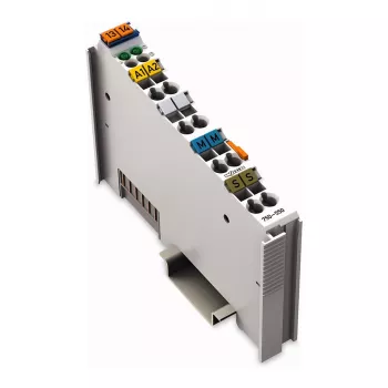 WAGO 750-550 2-Kanal-Analogausgangsmodul 0-10V, Hellgrau