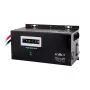 Wandmontierte unterbrechungsfreie Stromversorgung KEMOT PROsinus-2200 Konverter mit reiner Sinuswelle und Ladefunktion 12V 230V 2200VA/1600W