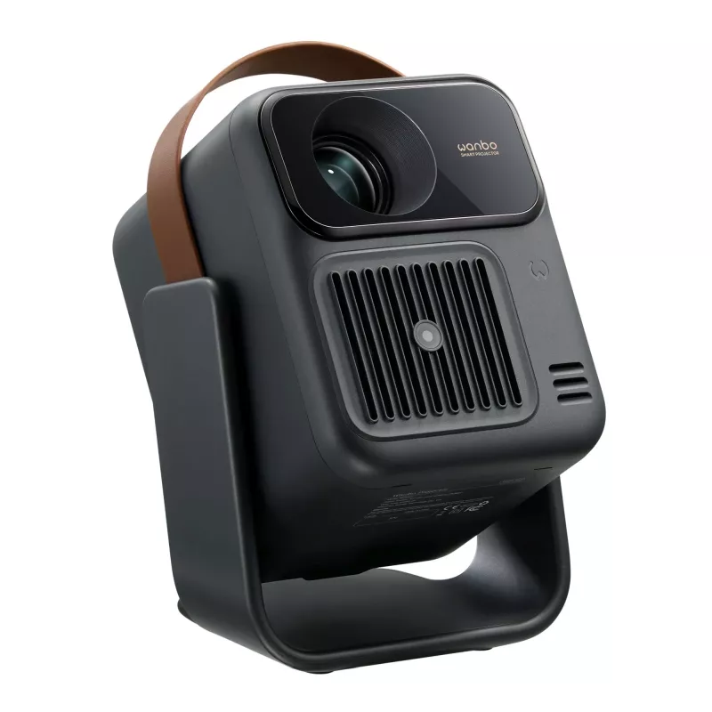 Wanbo ToGo Pro Tragbarer Projektor 1080p 500 ANSI Lumen Eingebauter Akku Google TV