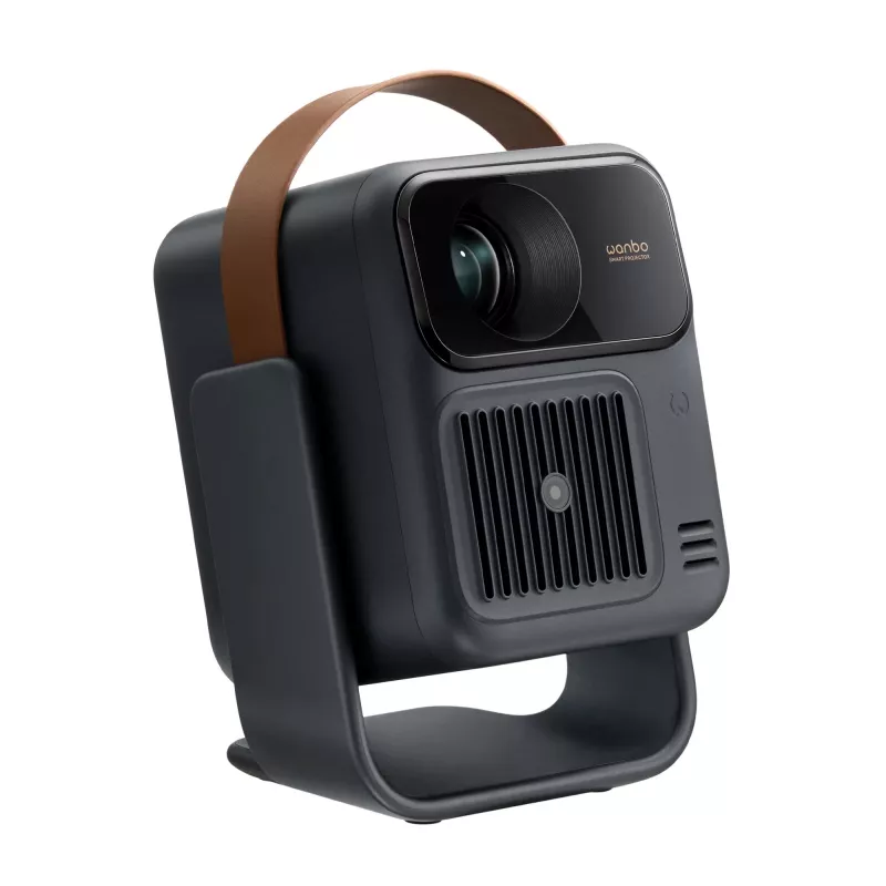 Wanbo ToGo Pro Tragbarer Projektor 1080p 500 ANSI Lumen Eingebauter Akku Google TV
