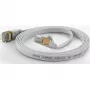 Wantec FTP CAT6 Flaches Ethernet-Patchkabel 15m Weiß