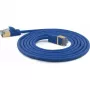 Wantec Patchkabel SSTP CAT7 Stecker CAT6a d=4mm 25,00m Blau