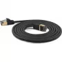 Wantec Patchkabel SSTP CAT7 Ste. CAT6a d=4mm 10,00m Schwarz