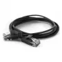 Wantec Patchkabel UTP CAT6a 25m Schwarz