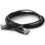 Wantec Patchkabel UTP CAT6a d=2,8mm 20,00m Schwarz