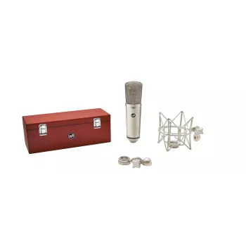 Warm Audio WA-87 R2 Großmembran-Kondensatormikrofon, Grau