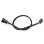 Watercool 4-Pin PWM Verlängerungskabel, Schwarz - 30cm