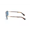 WEB EYEWEAR MAN Sonnenbrille WE0274-6032V Havana Grün Rechteckig Acetat 60/16/140 mm