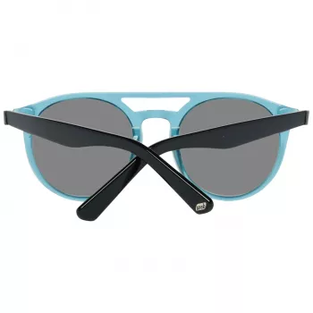 WEB EYEWEAR MAN WE0123-5187A Sonnenbrille - Schwarzer Rahmen, Graue Gläser, 51/20/145 mm