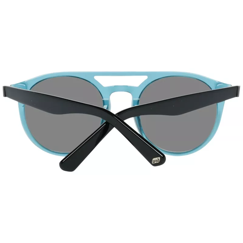 WEB EYEWEAR MAN WE0123-5187A Sonnenbrille - Schwarzer Rahmen, Graue Gläser, 51/20/145 mm