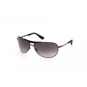 WEB EYEWEAR MAN WE0296-6601B Sonnenbrille Schwarz Rechteckig 66/14/125 mm
