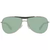 WEB EYEWEAR MAN WE0296-6632P Polarisierte Rechteck-Sonnenbrille Schwarz/Grau 66/14/125 mm