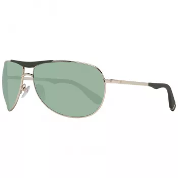 WEB EYEWEAR MAN WE0296-6632P Polarisierte Rechteck-Sonnenbrille Schwarz/Grau 66/14/125 mm