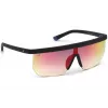 WEB EYEWEAR Herren-Sonnenbrille WE0221-02Z Schwarzer Acetatrahmen Graue Gläser UV400