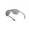 WEB EYEWEAR Herren-Sonnenbrille WE0296-6602A Schwarz/Grau 66/14/125 mm