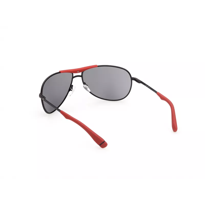 WEB EYEWEAR Herren-Sonnenbrille WE0296-6602A Schwarz/Grau 66/14/125 mm