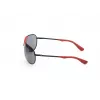WEB EYEWEAR Herren-Sonnenbrille WE0296-6602A Schwarz/Grau 66/14/125 mm