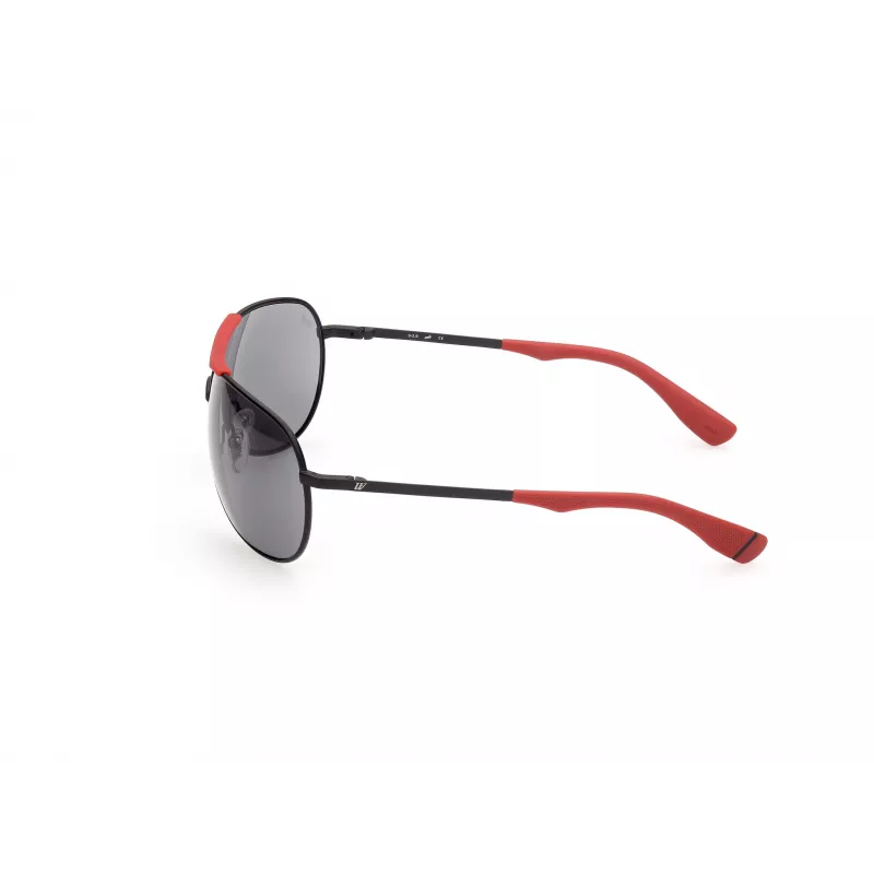WEB EYEWEAR Herren-Sonnenbrille WE0296-6602A Schwarz/Grau 66/14/125 mm