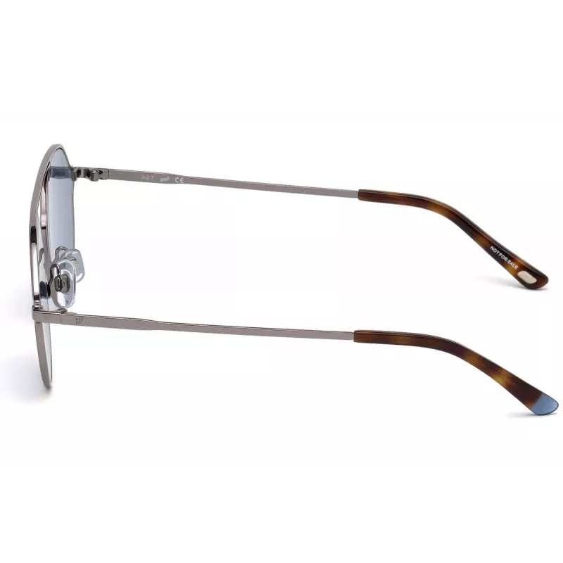 WEB EYEWEAR Unisex Sonnenbrille WE0198-08V Schwarz/Grau 57/15/145 mm