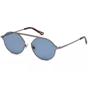 WEB EYEWEAR Unisex Sonnenbrille WE0198-08V Schwarz/Grau 57/15/145 mm