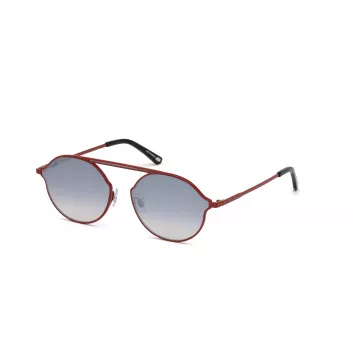 WEB EYEWEAR Unisex Sonnenbrille WE0198-5766C Schwarzes Gestell Graue Gläser 57mm