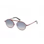 WEB EYEWEAR Unisex Sonnenbrille WE0198-5766C Schwarzes Gestell Graue Gläser 57mm
