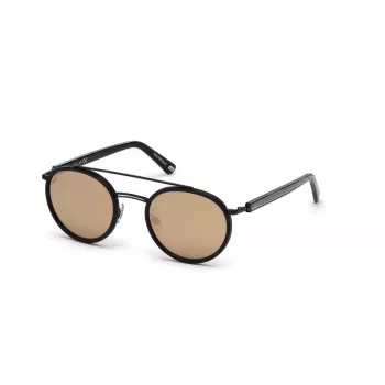 WEB EYEWEAR Unisex Sonnenbrille WE0225-5201G (52/22/145 mm) Schwarz Grau