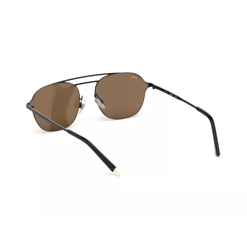 WEB EYEWEAR Unisex Sonnenbrille WE0248-5802G Schwarz Grau Verlauf 58/18/145 mm