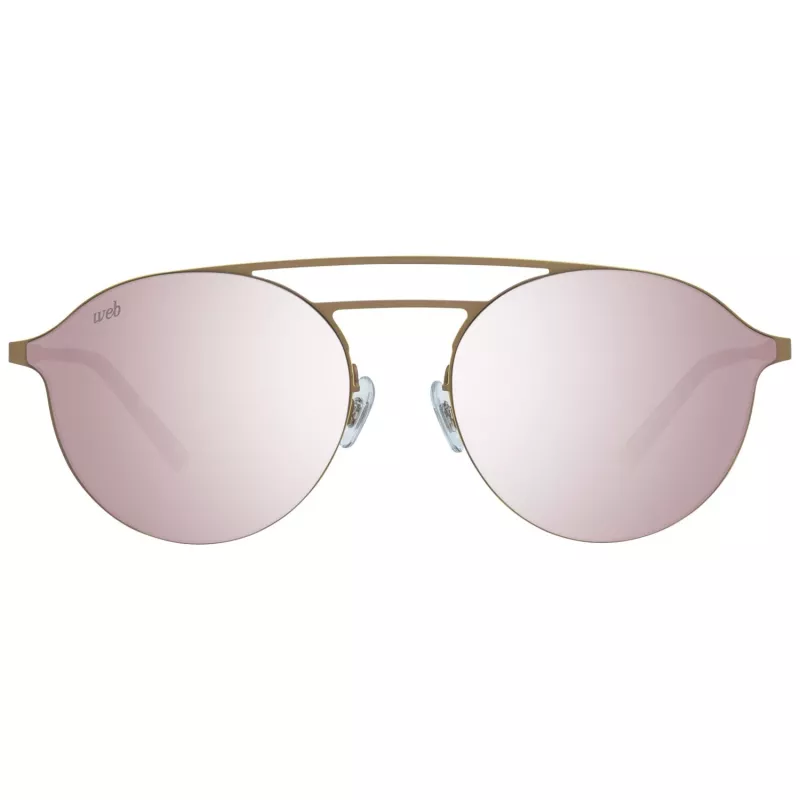 WEB EYEWEAR Unisex Sonnenbrille WE0249-5835G Pilot Acetat Havana Grau Verlauf 58/18/145 mm