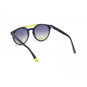 WEB EYEWEAR Unisex Sonnenbrille WE0262-5190W Eckiges Acetat Schwarz Gestell Graue Gläser 51/19/145 mm
