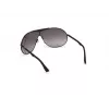 WEB EYEWEAR Unisex Sonnenbrille WE0282-0001B Schwarzer Rahmen Graue Gläser UV400 Kategorie 3