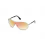 WEB EYEWEAR Unisex Sonnenbrille WE0282-0014Z Schwarzer Rahmen Graue Gläser