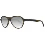 WEB EYEWEAR WE0128-5494N Unisex Sonnenbrille Havanna Acetatrahmen braune Polycarbonat-Gläser 54mm