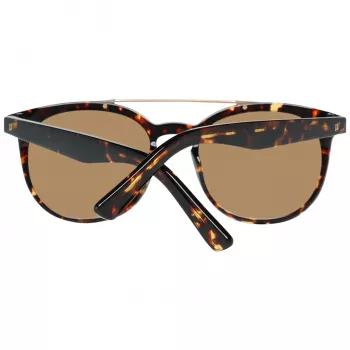 WEB EYEWEAR WE0146-5252G Unisex Sonnenbrille Havana Rahmen Grau Verlaufsglas 52mm