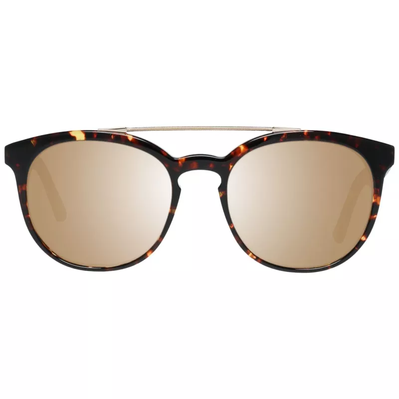 WEB EYEWEAR WE0146-5252G Unisex Sonnenbrille Havana Rahmen Grau Verlaufsglas 52mm