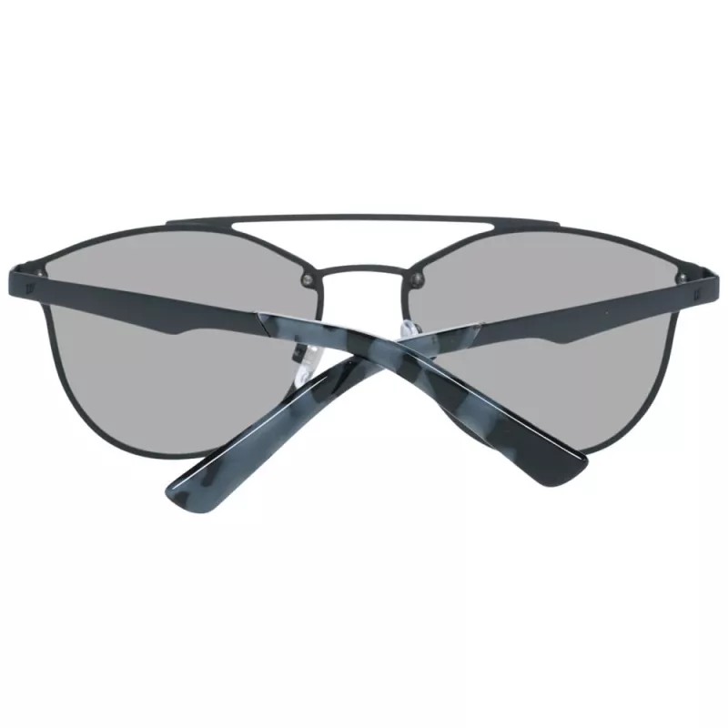 WEB EYEWEAR WE0189-02C Unisex Sonnenbrille - Schwarzer Rahmen Graue Gläser 59mm