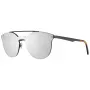 WEB EYEWEAR WE0190-0009C Unisex Sonnenbrille - Geometrischer schwarzer Rahmen, graue Gläser