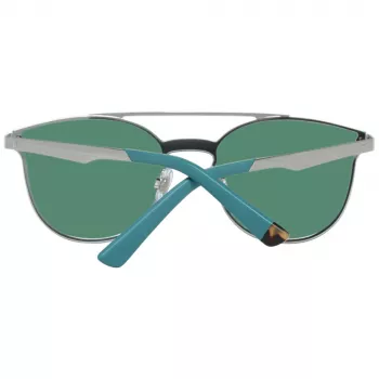 WEB EYEWEAR WE0190-09Q Unisex-Sonnenbrille - Geometrischer Acetatrahmen mit UV400-Polycarbonatgläsern